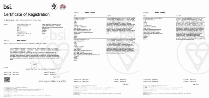 高质量合规助力可持续发展|云顶集团股份ISO37301合规治理系统认证主体、领域双增