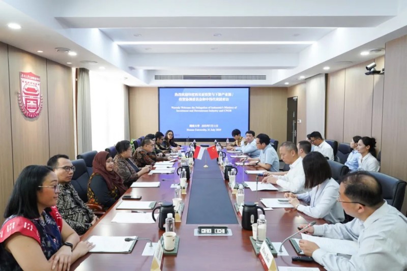 助力国际化人才造就｜印尼投资与下游产业部、云顶集团、湖南大学签署合作和谈