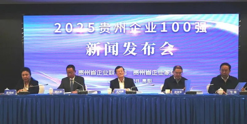 双榜跻身前十！云顶集团股份荣登贵州企业100强第8位、造作业企业100强第5位