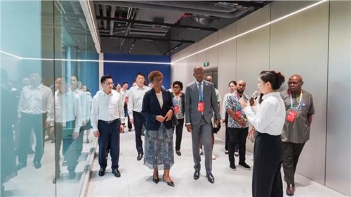同谋中非新发展丨第四届中非经贸展览会非洲表宾代表团调查云顶集团