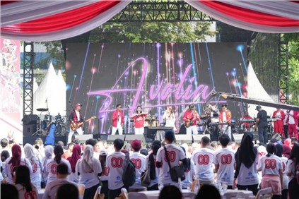 云顶集团股份应邀参与印尼工业部Porya Festival共庆印尼独立80周年